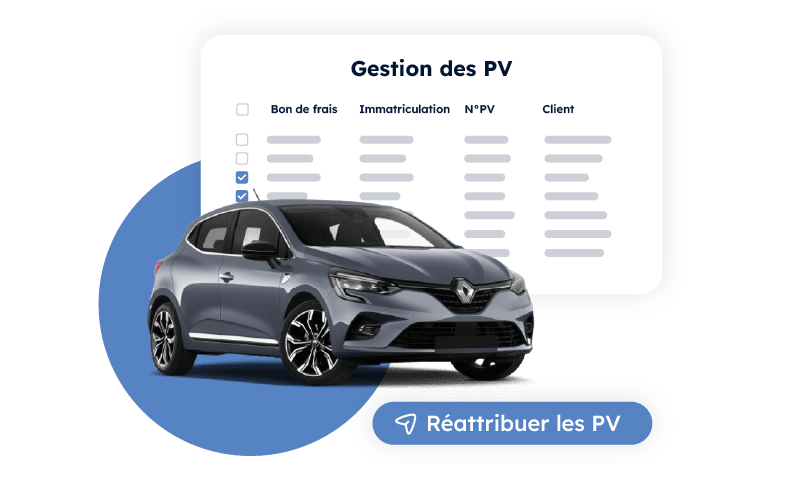 Gestion automatisée des PV sur myrentcar